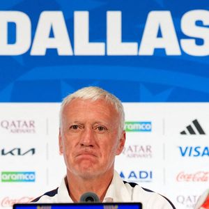 Didier Deschamps à la Conference de presse match France vs Espagne - Coupe du monde 2026 - 13/07/2026 © Imago / PsnewZ / Bestimage