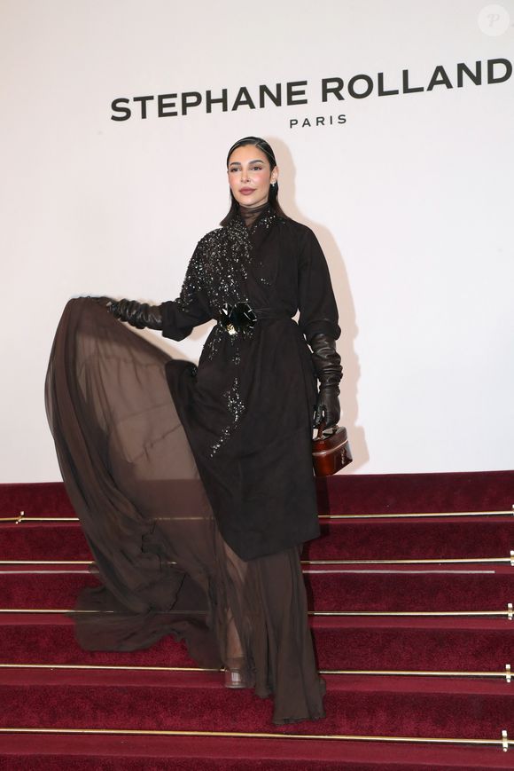 Sanaa El Mahalli - Célébrités au Défilé de Mode Stéphane Rolland, Collection Haute Couture Printemps / Été 2025, dans le cadre de la Fashion Week de Paris, France, le 27 Janvier 2025. 

© Bertrand Rindoff / Bestimage