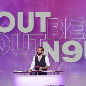 Exclusif - Cyril Hanouna, sur le plateau de  TBT9 présenté par C.Hanouna, et diffusé en direct sur W9, Paris, France. © Jack Tribeca / Bestimage