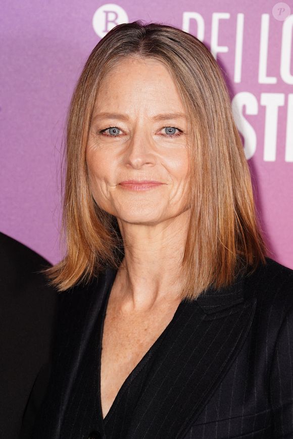 Jodie Foster assiste à la projection de A Private Life, au Curzon Mayfair dans le centre de Londres, dans le cadre du BFI London Film Festival. Londres, Royaume-Uni, le jeudi 9 octobre 2025. Photo by Ian West/PA Wire/ABACAPRESS.COM