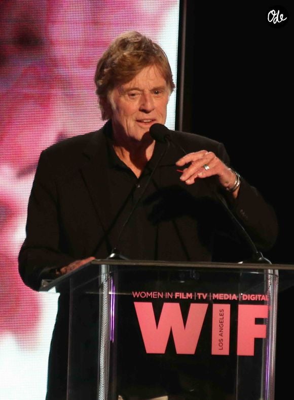 Robert Redford lors des Women in Film 2017 Crystal + Lucy Awards, présentés par Max Mara et BMW, au Beverly Hilton Hotel. © Photo Press Service / Bestimage