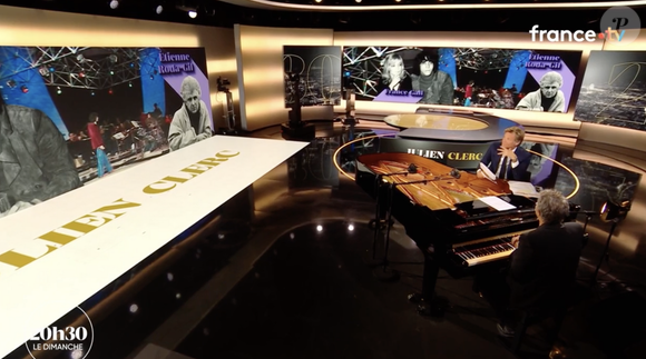 Julien Clerc dans l'émission "20h30 le dimanche", France 2, le 8 juin 2025