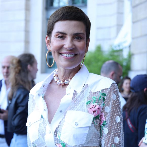Cristina Cordula - Arrivées au défilé de mode Femmes Haute-Couture automne-hiver 2024/2025 "Giambattista Valli" lors de la fashion week de Paris. Le 24 juin 2024
© Denis Guignebourg / Bestimage