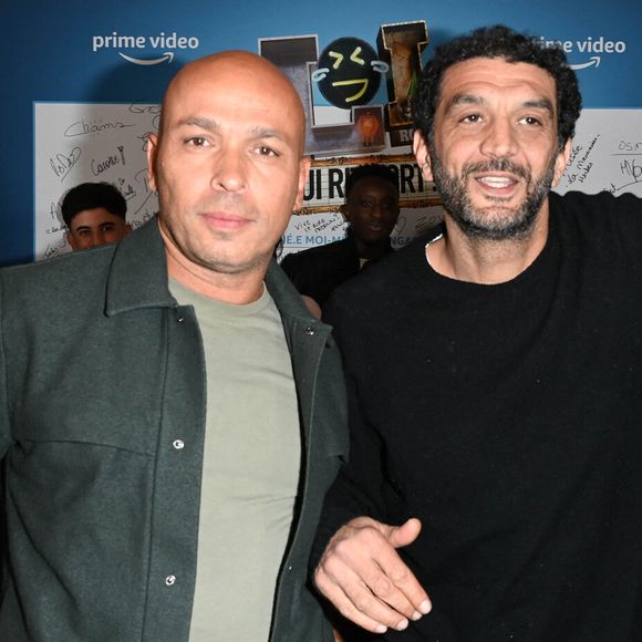 Exclusif - Éric Judor et Ramzy Bedia - Présentation de la nouvelle saison du jeu "LOL : Qui Rit, Sort", qui sortira le 1er avril sur Amazon Prime, au Trianon à Paris. Le 24 mars 2022
© Coadic Guirec / Bestimage