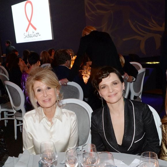 Mélanie Laurent, Anne-Florence Schmitt, Juliette Binoche et Isabelle Huppert  au pavillon d'Armenonville à Paris, le 28 janvier 2016. © Rachid Bellak/Bestimage