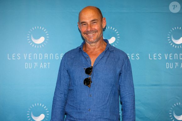 Bernard Campan au cinéma l'Eden à Pauillac pour la présentation du film "La Dégustation" du réalisateur I.Calbérac - "Les Vendanges du 7ème Art", Festival International du Film en Médoc, à Pauillac, France, le 12 juillet 2022. © Jean-Marc Lhomer/Bestimage