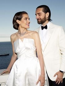 Charlotte Casiraghi et Dimitri Rassam se sont mariés à Monaco en 2019, Charles Leclerc et sa femme Alexandra ont choisi le même lieu immaculé splendide