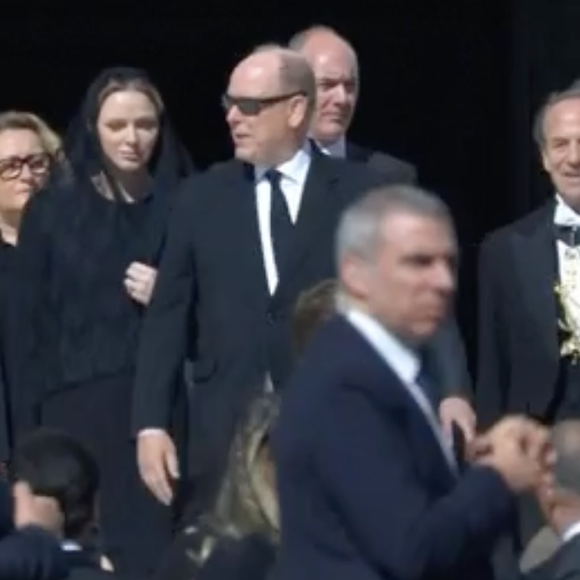 Albert et Charlene de Monaco aux obsèques du pape, le 26 avril 2025