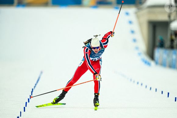 ANTERSELVA, 10 février 2026 Photo by Xinhua/ABACAPRESS.COM) -- Le Norvégien Sturla Holm Laegreid participe à l'épreuve individuelle masculine de 20 km de biathlon aux Jeux Olympiques d'hiver de Milan-Cortina 2026 à Anterselva, en Italie, le 10 février 2026. Photo by Xinhua/ABACAPRESS.COM/Jiang Han)