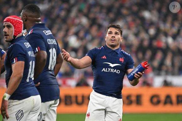 Antoine Dupont (France) - Match test de rugby "France - Nouvelle-Zelande" à Paris, le 16 novembre 2024.