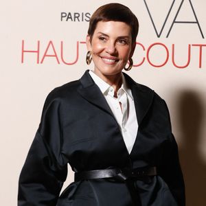 Cristina Cordula - Photocall du défilé Giambattista Valli au pavillon Vendôme pour la collection Haute Couture Printemps/Eté 2025 lors de la Fashion Week de Paris (PFW), France, le 27 janvier 2025. © Christophe Clovis / Bestimage