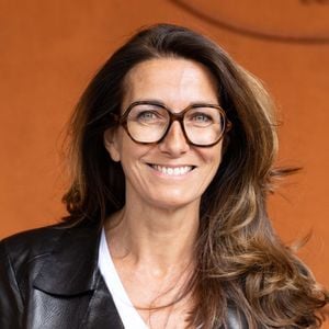 Anne-Claire Coudray au photocall du village lors des Internationaux de France de Tennis de Roland Garros 2026, à Paris, France, le 5 juin 2026. © Jacovides-Moreau/Bestimage