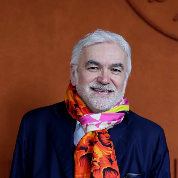 Pascal Praud au village lors des Internationaux de France de tennis de Roland Garros 2024, à Paris, France, le 1er juin 2024. © Jacovides-Moreau/Bestimage