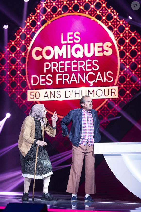 Exclusif - Les Bodin's (Vincent Dubois et Jean-Christian Fraiscinet) - Enregistrement de l'émission "Les comiques préférés des français" au Dôme des Sports, qui sera diffusée le 10 octobre sur France 2. Le 21 septembre 2020

© Pierre Perusseau / Bestimage