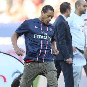 Joey Starr au match de football Psg-Sochaux au Parc des Princes, le 29 septembre 2012.©Bestimage