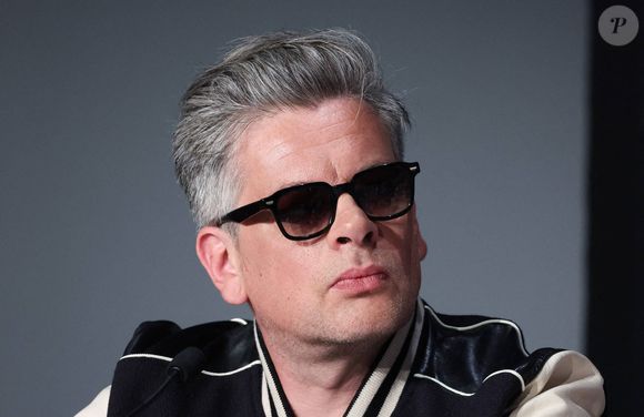 Benjamin Biolay, à la conférence de presse 'Marcello Mio' lors du 77ème Festival International du Film de Cannes, au Palais des Festivals, à Cannes, France, le 22 mai 2024. Photo by Syspeo/Pool/ABACAPRESS.COM