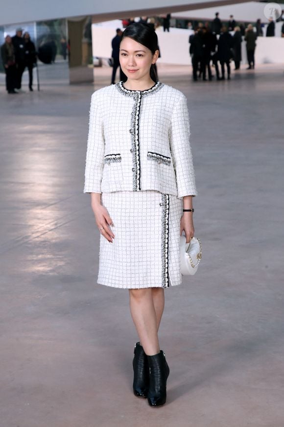 Fumi Nikaidō - Célébrités au Défilé de Mode Chanel, Collection Haute Couture Printemps / Été 2025, dans le cadre de la Fashion Week de Paris, France, le 27 Janvier 2025. 

© Bertrand Rindoff / Bestimage