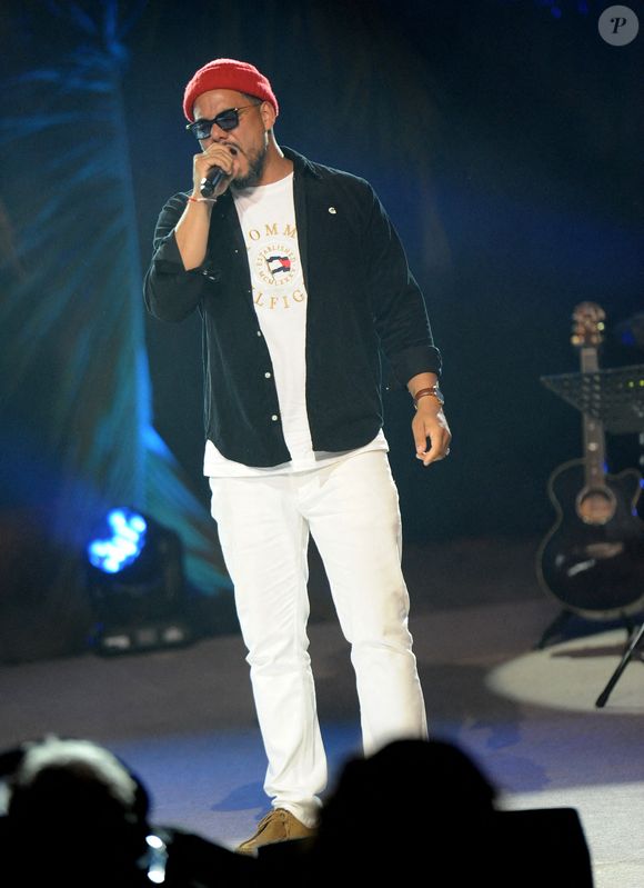 Exclusif - Ben l'Oncle Soul - Jour 1 - Enregistrement de l'émission "Tous en Martinique, coeur d'Outremer" au Club Med Les Boucaniers, qui sera diffusée le 11 novembre à 21h05 sur France 3. Le 28 mai 2021
© Veeren / Bestimage