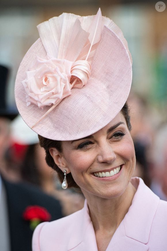 La duchesse de Cambridge assistant à la Royal Garden Party au palais de Buckingham à Londres, au Royaume-Uni, le 21 mai 2019. Photo par Dominic Lipinski/Pa Wire/ABACAPRESS.COM