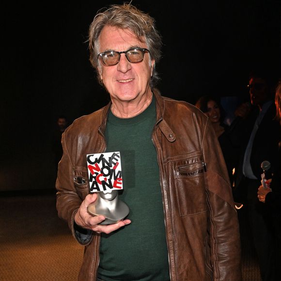 François Cluzet durant la soirée de clôture et remise des prix de la 4eme édition du Nice Festival CinéRoman au cinéma Pathé Gare du Sud à Nice, le 9 octobre 2022. Bruno Bebert / Bestimage