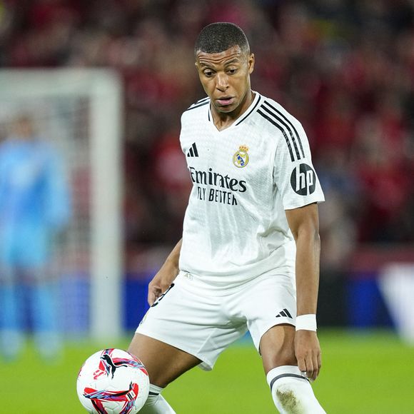 Premier match en Liga pour Kylian Mbappé avec le Real Madrid contre Majorque le 18 août 2024.

© Oscar J Barroso/AFP7 via ZUMA Press Wire / Bestimage