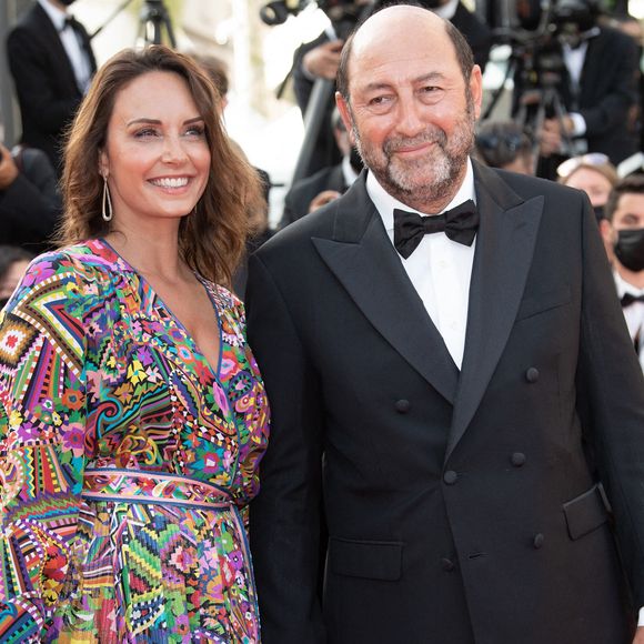 Julia Vignali et Kad Merad assistent à la projection de OSS 117 : From Africa With Love et la cérémonie de clôture du 74ème Festival de Cannes le 17 juillet 2021 à Cannes, France. Photo by David Niviere/ABACAPRESS.COM