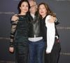 Barbara Schulz, Fabrice Luchini et Julia Piaton - Avant-première du film "Le Secret de Khéops" au Cinéma Pathé Wepler à Paris le 27 février 2025. © Coadic Guirec/Bestimage