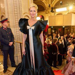 Adriana Karembeu - Les célébrations lors du "Bal de l'Opéra de Vienne 2026" à l'Opéra d'État de Vienne, le 12 février 2026. © Action Press / Bestimage