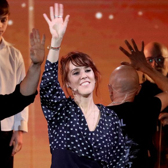 Exclusif - La chanteuse Zaz (Isabelle Geffroy) - Surprises - Enregistrement de l'émission "La Chanson secrète 11" à Paris, diffusée le 24 juin sur TF1. 
© Jacovides-Moreau / Bestimage