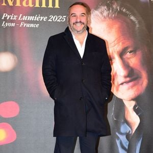 François Xavier Demaison lors de la cérémonie de remise des prix du Festival Lumière 2025 à Lyon, France, le vendredi 17 octobre 2025. © Romain Doucelin/Bestimage.