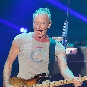 Sting sur scène à Madrid pour le concert Christmas by Starlite le 15 décembre 2023.  © Alterfotos / Panoramic / Bestimage