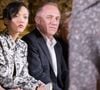Pomellato, fondée à Milan en 1967 par Pino Rabolini, s’était imposée comme une maison emblématique grâce à ses créations aux pierres colorées et à son style moderne. 

Rila Fukushima et François-Henri Pinault - People au défilé de mode "Stella McCartney", collection prêt-à-porter Automne-Hiver 2014/2015, à l'Opéra Garnier à Paris. Le 3 mars 2014