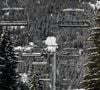 Ce 24 avril, Margot Simond a été victime d’une lourde chute alors qu’elle se trouvait à l’entraînement à Val d’Isère
Illustration de la station de ski Les Gets (Haute-Savoie) en période de Coronavirus (COVID-19) : les remontées mécaniques sont fermées. Seuls quelques courageux gravissent les pistes à pieds pour se faire une descente de poudreuse. Le 15 février 2021
© Stéphane Lemouton / Bestimage