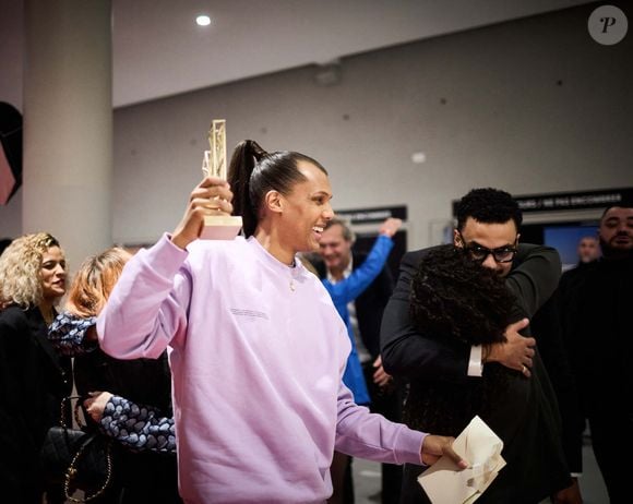 Exclusif - Le chanteur Stromae (Artiste masculin et Album "Multitude") en backstage de la 38ème cérémonie des Victoires de la musique à la Seine musicale de Boulogne-Billancourt, France, le 10 février 2023. © Moreau-Veeren/Bestimage