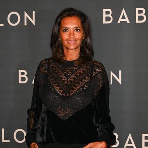 Karine Le Marchand à la première du film "Babylon" au cinéma Le Grand Rex à Paris, France, le 14 janvier 2023. © Coadic Guirec/Bestimage