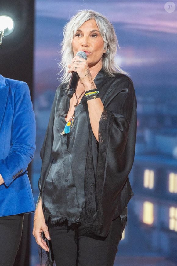 Ancienne mannequin, Zazie a toujours prêté une attention particulière à son look.
Zazie lors du Téléthon 2024, à Saint Denis, près de Paris, France, le 29 novembre 2024.