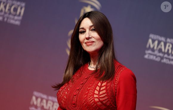 Monica Bellucci au photocall de la cérémonie d'hommage à Sean Penn lors de la deuxième journée du 21e Festival international du film de Marrakech, le 30 novembre 2024 à Marrakech, Maroc. © Dominique Jacovides/Bestimage