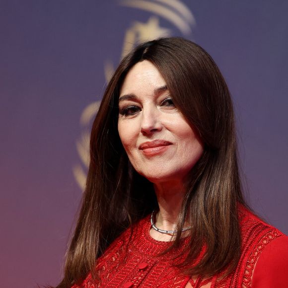 Monica Bellucci au photocall de la cérémonie d'hommage à Sean Penn lors de la deuxième journée du 21e Festival international du film de Marrakech, le 30 novembre 2024 à Marrakech, Maroc. © Dominique Jacovides/Bestimage