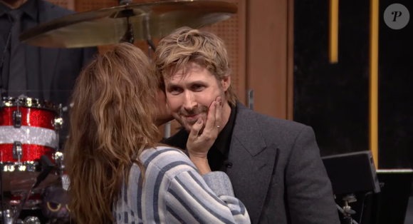 Une apparition rare qui a témoigné de toute la complicité du couple.

Capture d'écran de "The Tonight Show" avec Eva Mendes et Ryan Gosling  le jeudi 5 mars 2026