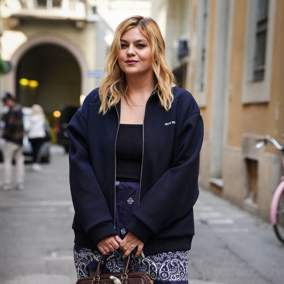 Le Miu Miu Literary Club est la dernière d'une série d'expériences culturelles conçues par Miu Miu pour promouvoir les arts. Milan, le 9 avril 2025.
© Lucia Sabatelli/Bestimage