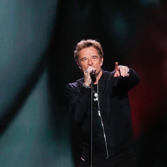 Exclusif - David Hallyday - Surprises - Enregistrement de l'émission "La Boîte à secrets", au Studio du Lendit, présentée par F.Bollaert et diffusée le 24 janvier sur France 3. Le 16 décembre 2024
© Christophe Clovis / Bestimage