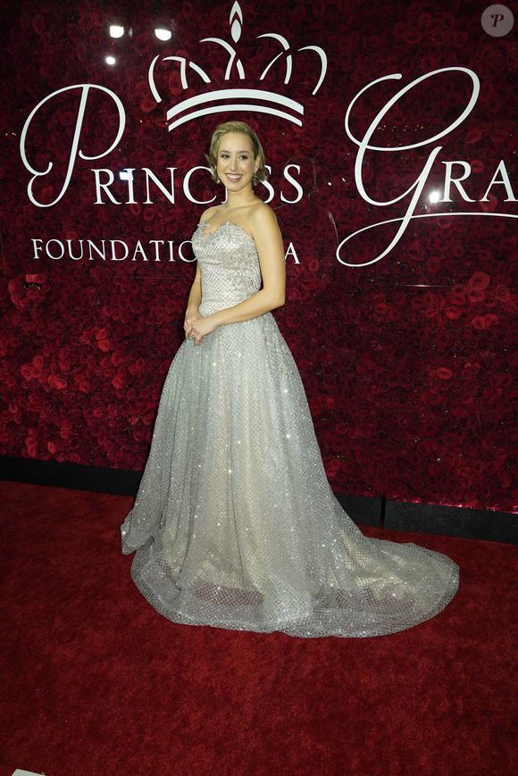 Jazmin Grace-Grimaldi au photocall de la soirée Princess Grace Awards 2019 à l'hôtel Plaza de New York le 25 novembre 219. STARMAX / BESTIMAGE