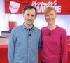 L'explorateur Matthieu Tordeur et la brillante glaciologue Heïdi Sevestre viendront se réchauffer après leur incroyable expédition.

Exclusif - Mathieu Tordeur et Heidi Sevestre lors de l'enregistrement de l'émission Vivement dimanche au studio Rive gauche, présentée par M.Drucker, diffusée sur France 3 le 17 mai 2026, à Paris, France, le 21 avril 2026. © Guillaume Gaffiot/Bestimage