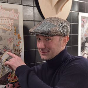 Exclusif - Alexandre Devoise à la conférence de presse du "Mondial du Tatouage 2017" à la Halle de La Villette  (du 3 au 5 mars 2017). Paris le 19 janvier 2017. © Giancarlo Gorassini/Bestimage