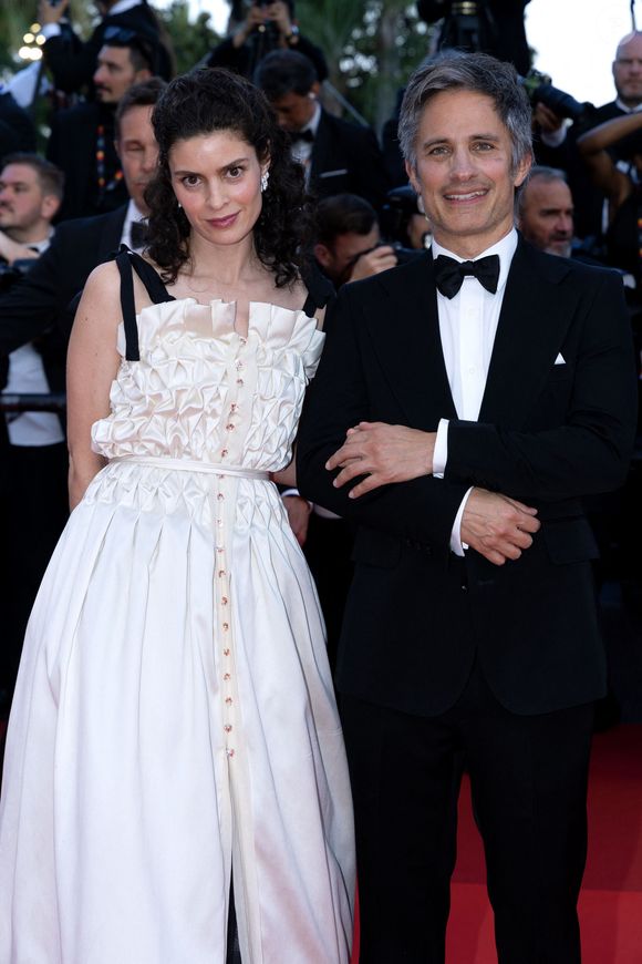 Fernanda Aragonés, Gael García Bernal - Montée des marches pour la cérémonie de clôture du 79ème Festival International du Film de Cannes, le 23 mai 2026. © Olivier Borde / Bestimage