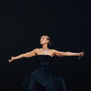 Celine Dion lors de son premier concert à la Plénitude Arena à Paris La Défense le 12 septembre 2026.

© Bestimage