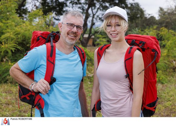 Lionel et Eva de "Pékin Express, la route des tribus légendaires"