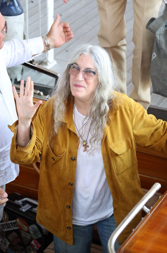 Patti Smith lors du festival de Venise en 2024 
©Backgrid UK/ Bestimage