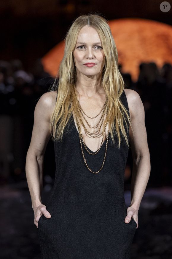 Vanessa Paradis – Photo Call du Défilé de mode Chanel Collection Printemps-Été 2026 dans le cadre de la Fashion Week de Paris, France, le 6 octobre 2025. © Olivier Borde / Bestimage