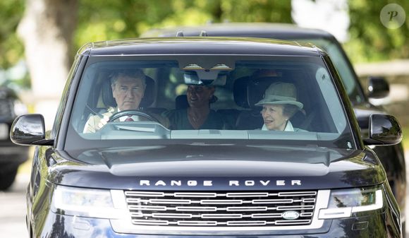La famille royale assiste au service religieux traditionnel du dimanche à Crathie Kirk, Crathie.
©GOFF INF / BESTIMAGE